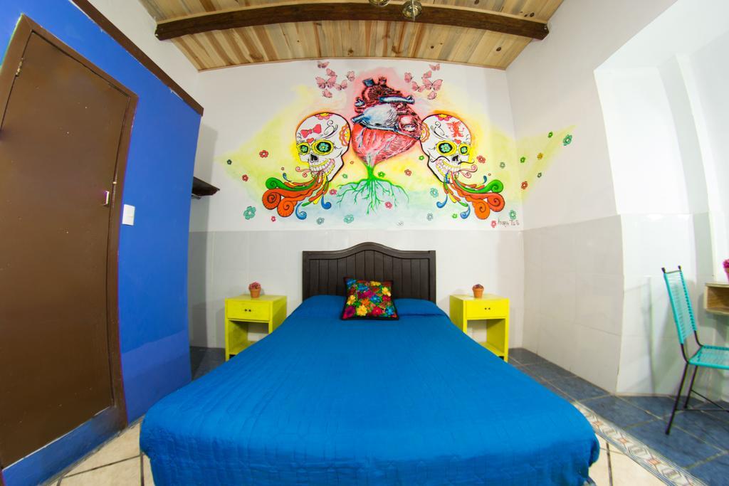 Gente De Mas Hostel Puebla Bagian luar foto