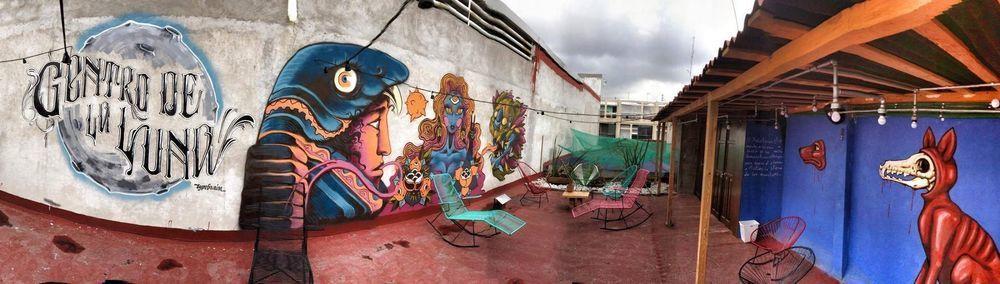 Gente De Mas Hostel Puebla Bagian luar foto