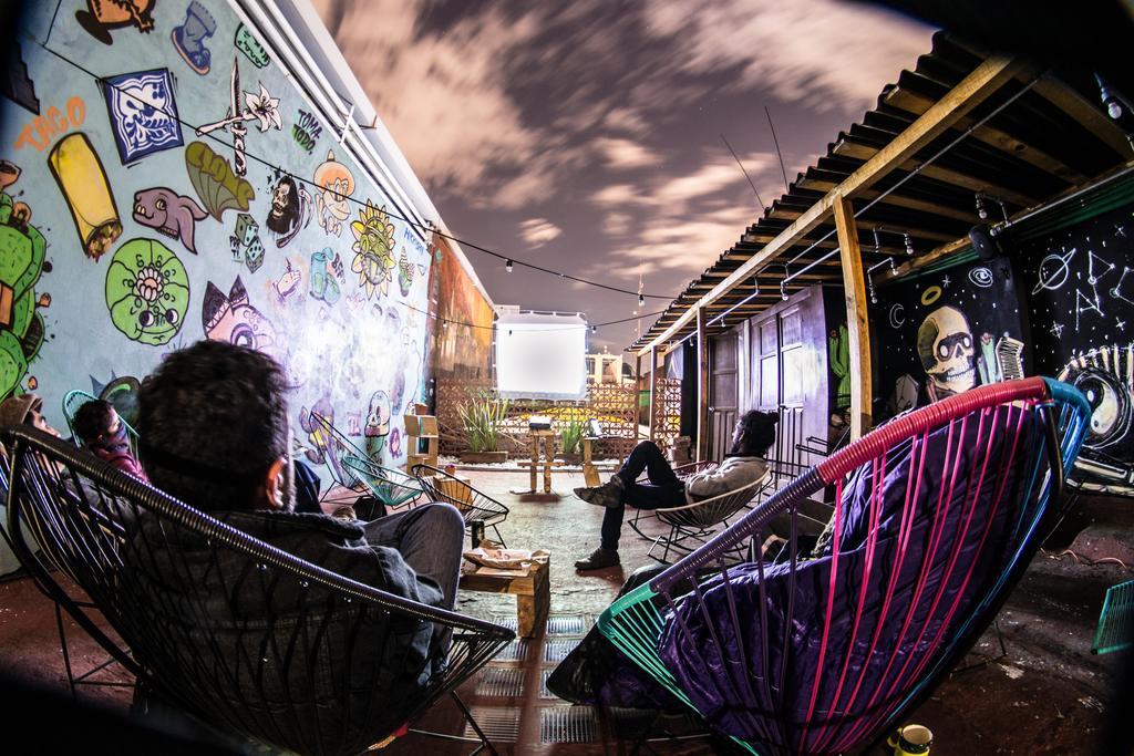 Gente De Mas Hostel Puebla Bagian luar foto