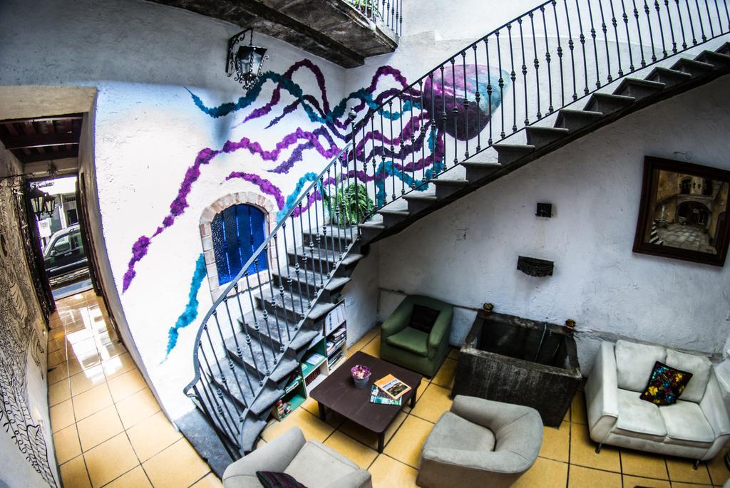 Gente De Mas Hostel Puebla Bagian luar foto