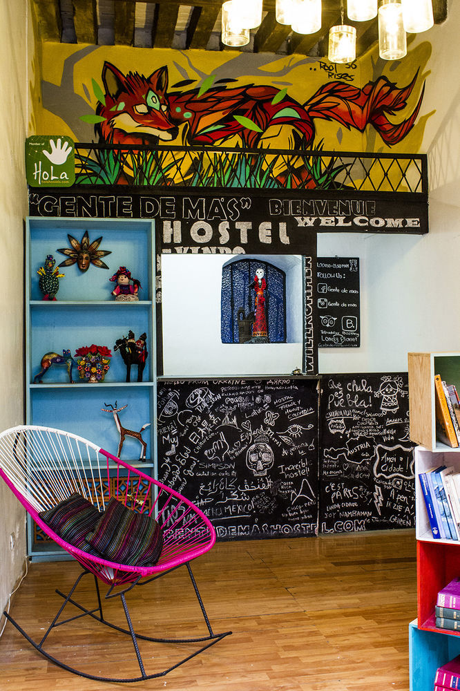 Gente De Mas Hostel Puebla Bagian luar foto